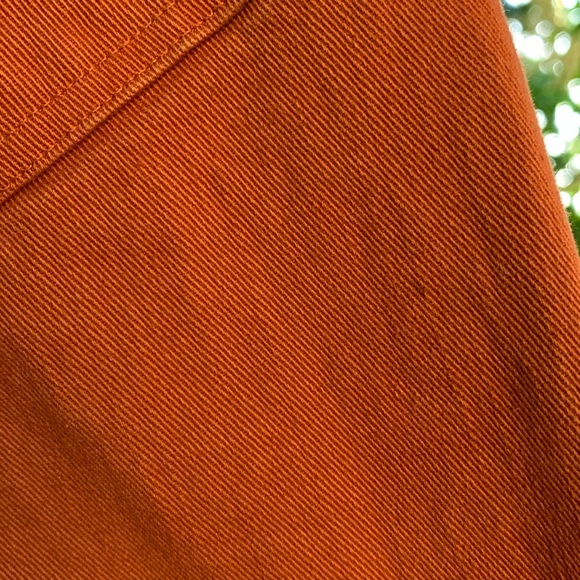 Whimsy + Row Flora Pant In Orange Wide Leg - Picture 4 of 16